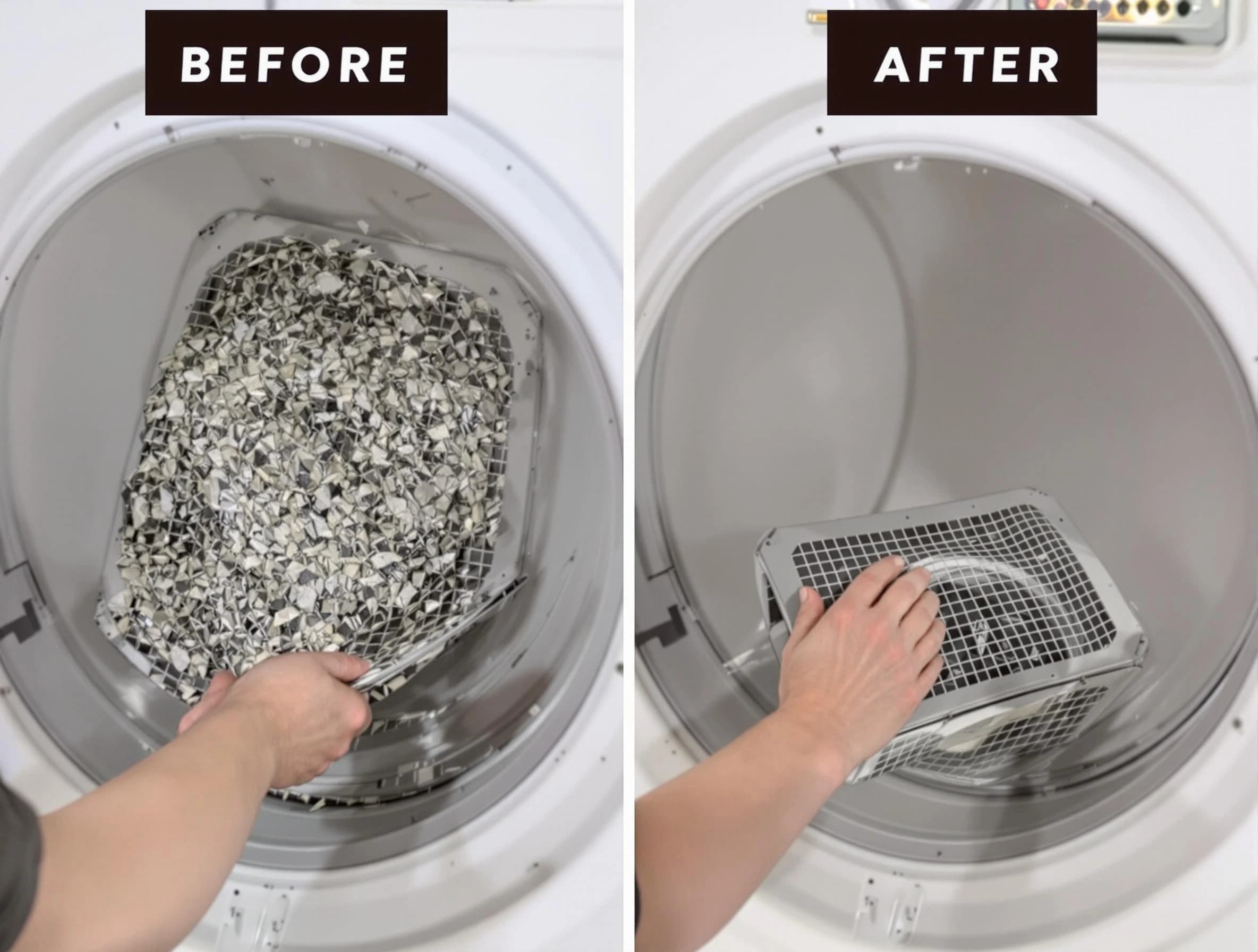 Professional lint trap cleaning by New Sewickley Dryer Vent Cleaning in New Sewickley