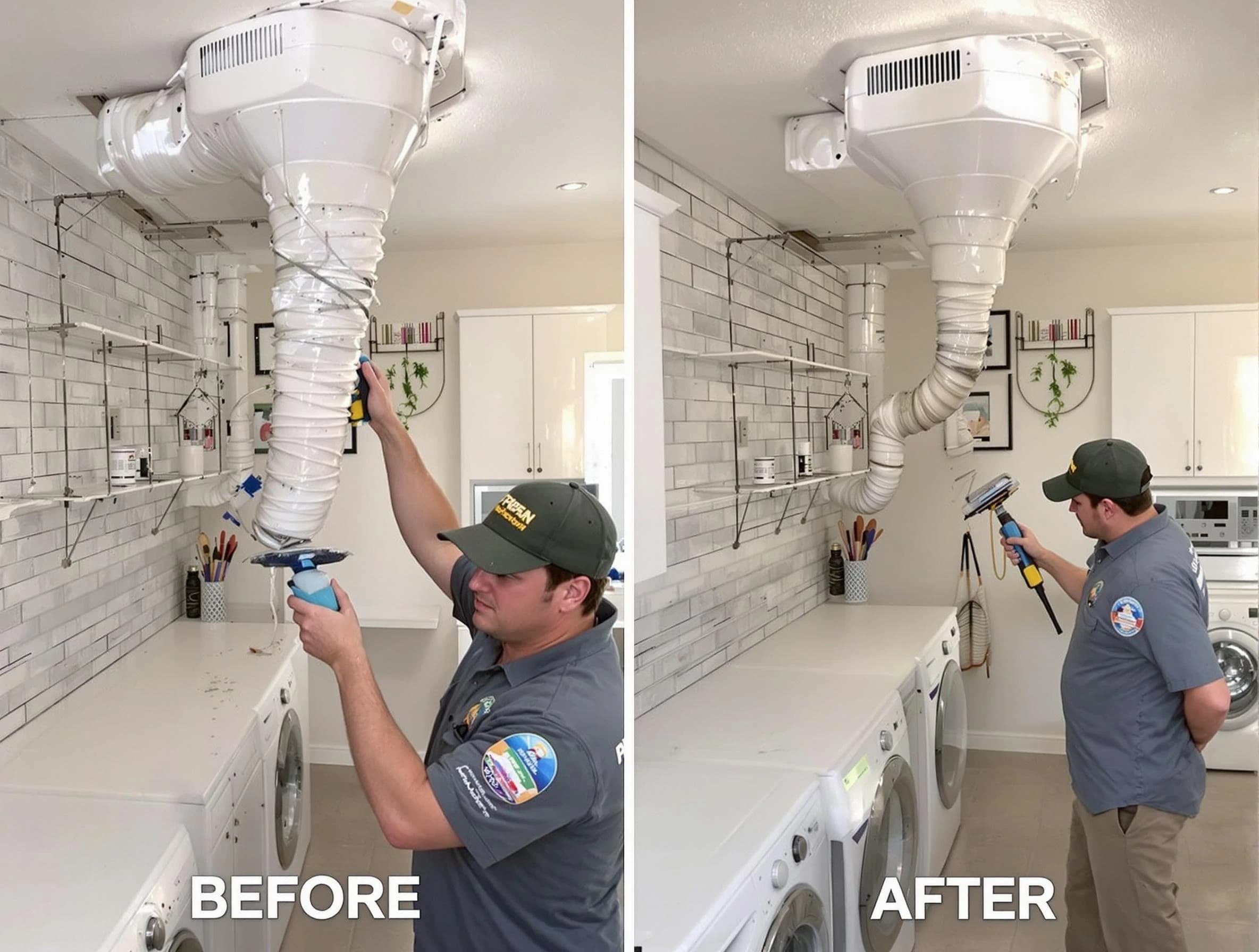 Professional dryer exhaust vent cleaning by New Sewickley Dryer Vent Cleaning in New Sewickley