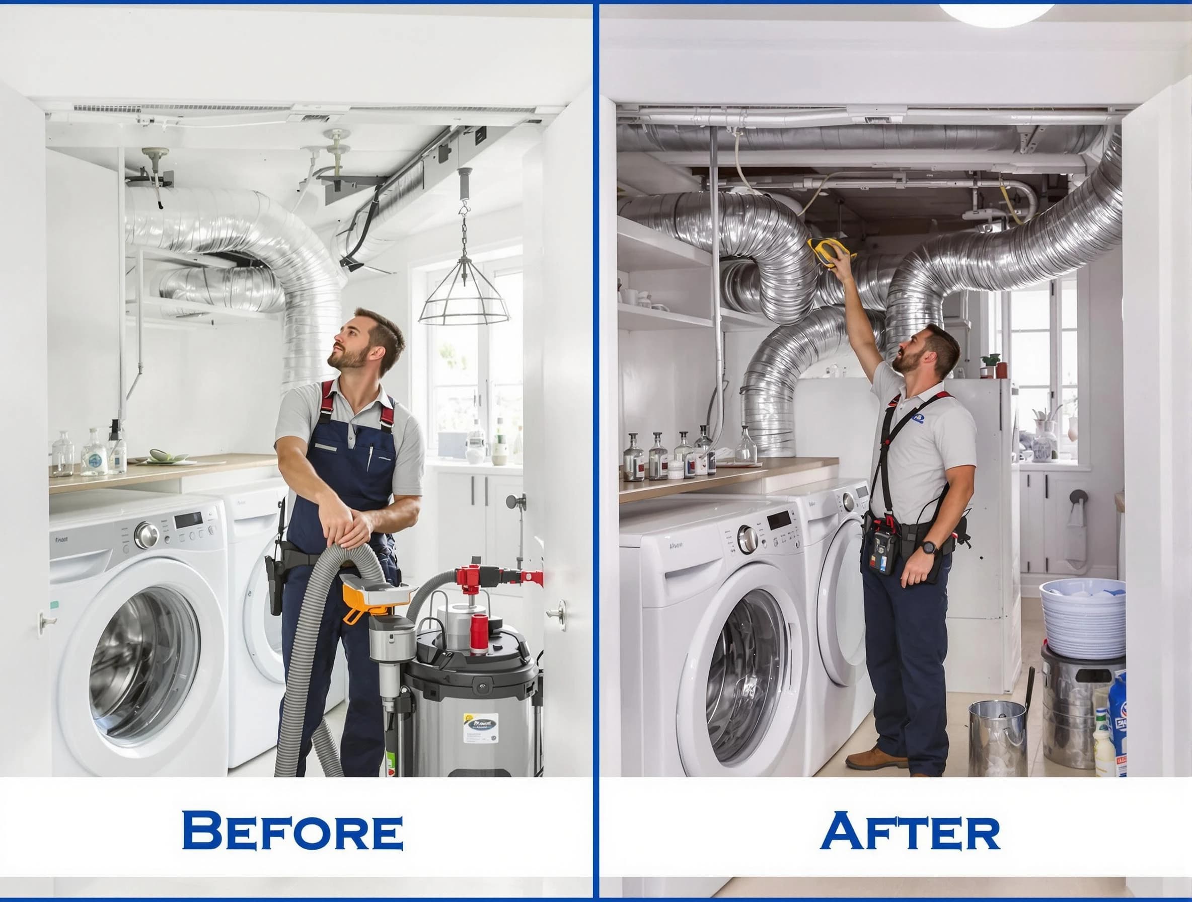 Expert gas dryer vent cleaning by New Sewickley Dryer Vent Cleaning in New Sewickley