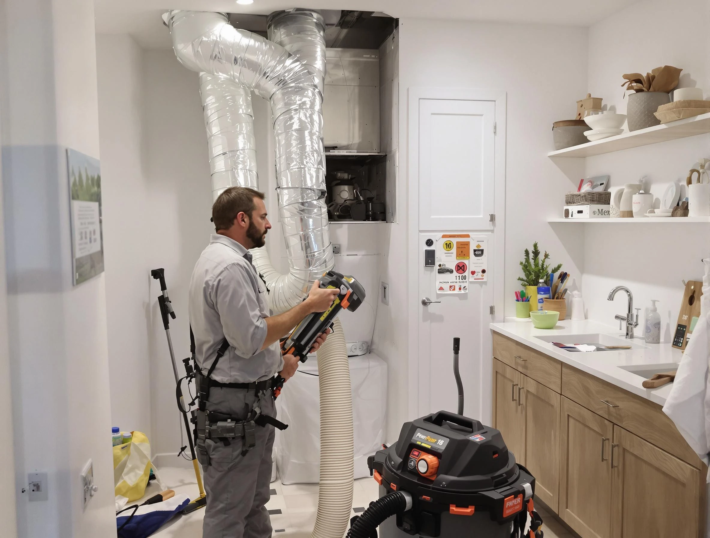 Clogged Dryer Vent Cleaning in New Sewickley