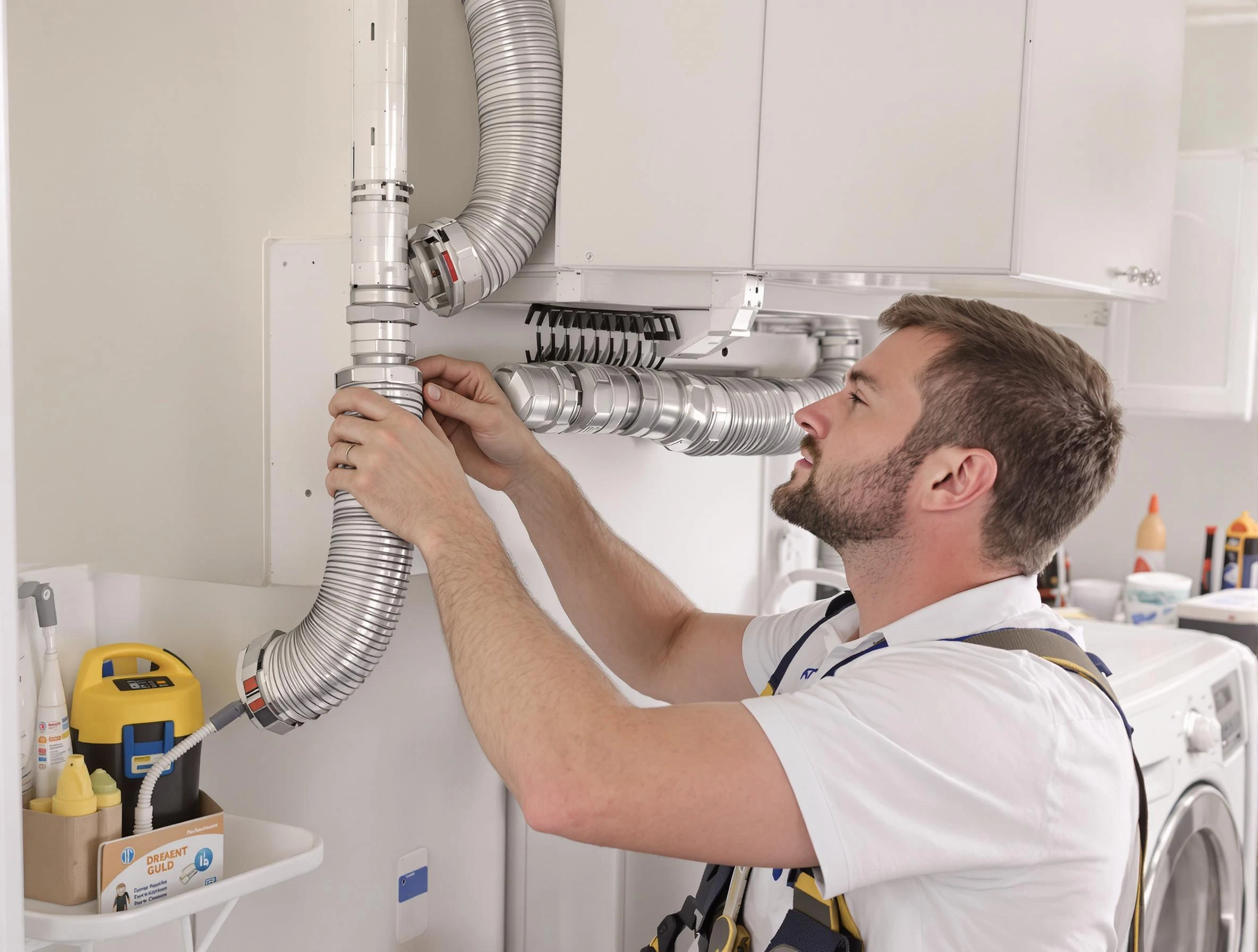 Professional dryer vent repair and installation by New Sewickley Dryer Vent Cleaning in New Sewickley