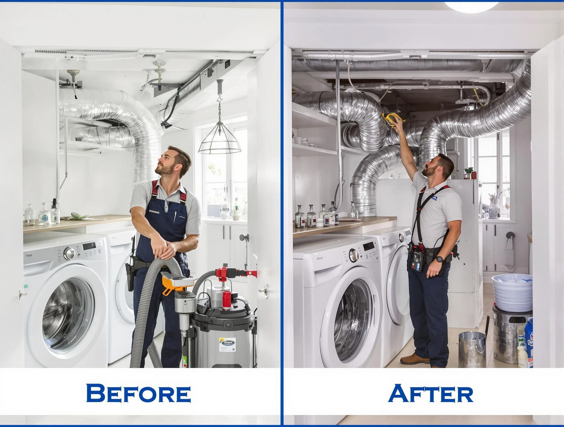Expert gas dryer vent cleaning by New Sewickley Dryer Vent Cleaning in New Sewickley